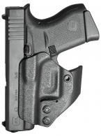 Mission First Tactical Minimalist Holster Black Ambidextrous IWB for Glock 42,43,43X,48 - H2GL43AIWBM Mission First Tactical Minimalist Holster Black Ambidextrous IWB for Glock 42,43,43X,48 - H2GL43AIWBM