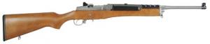 Ruger Mini-14 Ranch 5.56x45 NATO 18.5" Stainless, Hardwood Stock 5+1