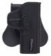 Bulldog Rapid Release Black Polymer Paddle Attachment For Taurus GX4 Right Hand