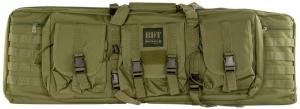 Bulldog BDT Tactical Single Rifle Case with Green Finish, 3 Accessory Pockets, Deluxe Padded Backstraps, Lockable Zippe - BDT3536G Bulldog BDT Tactical Single Rifle Case with Green Finish, 3 Accessory Pockets, Deluxe Padded Backstraps, Lockable Zippe - BDT3536G