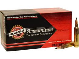 Black Hills Ammunition 5.56mm 55 gr, 50 Per Box/ 10 Cs - D556N5
