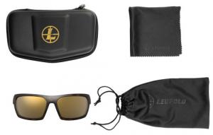 Leupold 179094 Performance Wear Packout Bronze Mirror Lens Polycarbonate Matte Tortoise Frame - 32