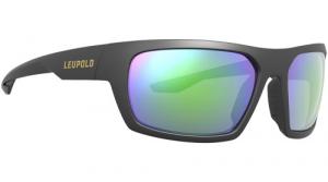 Leupold 179095 Performance Wear Packout Emerald Mirror Lens Polycarbonate Matte Black Frame - 32