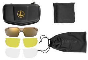 Leupold 179090 Performance Wear Tracer Bronze Mirror Lens Polycarbonate Shadow Tan Frame - 32