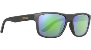 Leupold 179099 Performance Wear Katmai Emerald Mirror Lens Polycarbonate Matte Black Frame - 32
