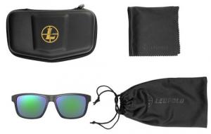 Leupold Katmai Polycarbonate Emerald Mirror Lens Matte Black Polyamide Wraparound Frame Includes Carrying Case, Bag, & Le - 179099