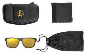 Leupold Katmai Polycarbonate Orange Mirror Lens Matte Black Polyamide Wraparound Frame Includes Carrying Case, Bag, & Len - 179631
