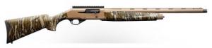 Charles Daly 601 12 GA 24" 4+1 3" Flat Dark Earth Rec/Barrel Mossy Oak Bottomland Stock Right Hand Includes 3 Chokes - 930313