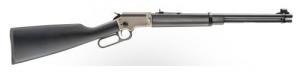 Chiappa Firearms LA332 Kodiak Cub Takedown 22 LR 15+1 18.50" Stainless Cerakote Rec Black w/SoftTouch Fixed English Style