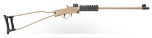 Chiappa Firearms Little Badger 22 LR 16.50" Desert Sand Cerakote Overall Steel Folding Stock Adjustable Sights - 500255