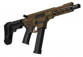 CMMG Inc. 10A42C8-MB Banshee MK10 10mm Auto 8" 30+1 Midnight Bronze Cerakote Rec Black Nitride Barrel Black NO BRACE - 10A42C8MB