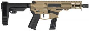 CMMG Inc. Banshee MK17 Coyote Tan 5" 9mm Pistol - 92A17A4CT