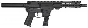 CMMG Inc. Banshee MK17, 9mm Luger, 8, Armor Black, Buffer Tube (No Brace), M-LOK Handgaurd, 21 rounds