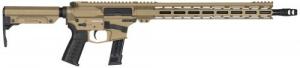 CMMG Resolute MK17 16.1" Coyote Tan 9mm Semi Auto Rifle - 92AE6FBCT