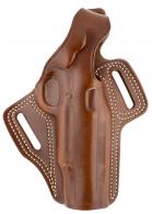 Galco Fletch High Ride Tan Leather Belt 1911 5" Right Hand - FL212R