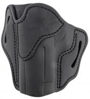 1791 Gunleather ORBH23SBLL BH2.3 Optic Ready Stealth Black Leather, OWB Open Top Design & Belt Lop for Walther PPQ & For Glock 1 - ORBH23SBLL