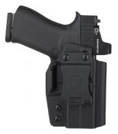 1791 Gunleather TACIWBG43XMOSBLKR Tactical Kydex IWB Black Kydex Belt Clip Compatible w/Glock 43/43X/43X MOS/48 Right Hand - 1002 1791 Gunleather TACIWBG43XMOSBLKR Tactical Kydex IWB Black Kydex Belt Clip Compatible w/Glock 43/43X/43X MOS/48 Right Hand - 1002