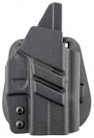 1791 Gunleather Tactical Kydex Black Kydex, OWB & Paddle for Glock 43X MOS Right Hand - TACPDHOWBG43XMOSBLKR