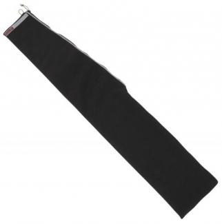Allen Storage Pouch made of Black Polyester with Fleece Lining, ID Label & Lockable Zipper 46.50" L x 9.50" W x 0.50" W Int