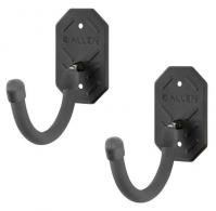 Allen Defender Hooks Black Steel Screw On 3.50" Long 2 pk - 5652