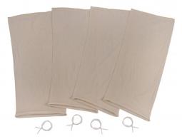 Allen Colorado Deluxe Elk Quarter Game Bags Natural Poly Cotton Blend 4 Bags - 6595