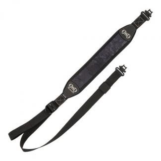 Allen Girls With Guns Midnight Sling made of Shade Blackout Camo with Black Accents Neoprene with 20.50"-42" OAL, Swivels &