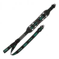 Allen Girls With Guns Black Label Sling made of Black Rubber with 22.50"-39" OAL, Swivels & Adjustable Design for Rifles