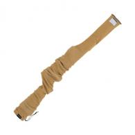 Allen Firearm Sock made of Coyote Silicone-Treated Knit with Custom ID Labeling Holds Rifles with Scope or Shotguns 52" L - 13172 Allen Firearm Sock made of Coyote Silicone-Treated Knit with Custom ID Labeling Holds Rifles with Scope or Shotguns 52" L - 13172