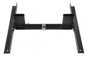 EZ-Aim Shooting Adjustable Target Stand Black Powder Coated Steel, 20.50" Long, compatible with 12"-17" Targets & uses 1"