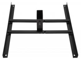 EZ-Aim Shooting Target Stand Base Black Powder Coated Steel, 21" Long & compatible with 2" x 4" Lumber