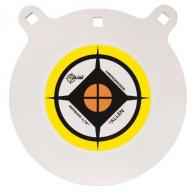 EZ-Aim Hardrock Shooting Target Handgun/Rifle Gong Yellow/White/Black AR500 Steel 10" L x 10" W x 0.50" H 1/2" Thick - 15600 EZ-Aim Hardrock Shooting Target Handgun/Rifle Gong Yellow/White/Black AR500 Steel 10" L x 10" W x 0.50" H 1/2" Thick - 15600