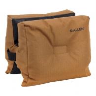 Allen X-Focus Bench Shooting Rest Prefilled made of Coyote with Black Accents Polyester, weighs 8.20 lbs, 9.50" L x 6.50" - 18412 Allen X-Focus Bench Shooting Rest Prefilled made of Coyote with Black Accents Polyester, weighs 8.20 lbs, 9.50" L x 6.50" - 18412