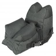 Allen Eliminator Shooting Rest Prefilled, Connected Style Front and Rear Bag made of Gray Polyester, weighs 9.50 lbs, 26"