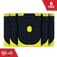 EZ-Aim Splash Shooting Target Oval Paper Target 12.50" W x 18.25" H 8 Per Pkg - 15372-30 EZ-Aim Splash Shooting Target Oval Paper Target 12.50" W x 18.25" H 8 Per Pkg - 15372-30