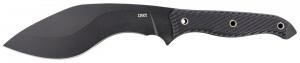 CRKT Clever Girl Kukri 7.75" Fixed Plain Black Powder Coat SK5 Blade G10 Black Handle - 2710 CRKT Clever Girl Kukri 7.75" Fixed Plain Black Powder Coat SK5 Blade G10 Black Handle - 2710