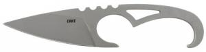 CRKT SDN 2.65" Fixed Drop Point Plain Bead Blasted 1.4116 SS Blade Bead Blasted Steel Handle - 2909