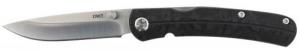 CRKT Kith 2.95" Folding Plain Satin 8Cr13MoV SS Blade GRN Black Handle - 6433