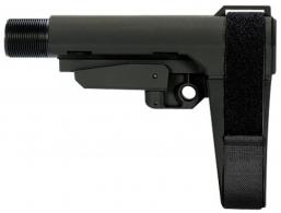 SB Tactical SBA3 Synthetic Stealth Gray 5-Position Adjustable for AR-Platform - SBA3X-03M-SB