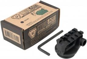 Strike Industries Picatinny Stock Adapter Black Anodized for AR-Platform - AR-PSA-BK Strike Industries Picatinny Stock Adapter Black Anodized for AR-Platform - AR-PSA-BK