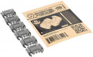Strike Industries Multidirectional Picatinny Rail Cover Clear Smoke PolyFlex with Cable Management Slots for Picatinny - AR-CMS-MP Strike Industries Multidirectional Picatinny Rail Cover Clear Smoke PolyFlex with Cable Management Slots for Picatinny - AR-CMS-MP