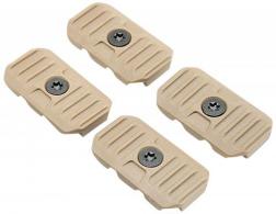 Strike Industries Cable Management Cover Short 1.57"L Flat Dark Earth Polymer for M-Lok - AR-CM-COVER-S-FDE