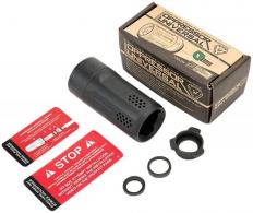 Strike Industries Oppressor Universal Blast Shield Multi-Cal 3.37"L 1.61"D Black Anodized Steel/Aluminum for B - BS-OPPRESSOR-U-BK