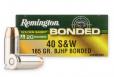 Main product image for Remington Ammunition Golden Saber Defense 40 S&W 165 gr Brass Jacket Hollow Point (BJHP) 20 Bx/ 25 Cs