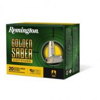 Remington Ammunition Golden Saber Defense .45 ACP 230 gr Brass Jacket Hollow Point (BJHP) 20 Bx/ 25 Cs - 27612 Remington Ammunition Golden Saber Defense .45 ACP 230 gr Brass Jacket Hollow Point (BJHP) 20 Bx/ 25 Cs - 27612