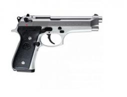 Beretta 92 DA/SA Handgun 9mm Luger 15rd Magazines 4.9" Barrel Inox Finish - SPEC0691A Beretta 92 DA/SA Handgun 9mm Luger 15rd Magazines 4.9" Barrel Inox Finish - SPEC0691A
