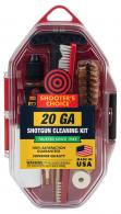 Shooters Choice Cleaning Kit 20 Gauge Firearm Type Shotgun Bronze/Nylon Bristle