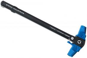 Strike Industries T-Bone Charging Handle .223/5.56x45mm Nato Blue Polymer Handles Aluminum Shaft for AR-15 - AR-TBCH-223-BK-BLU Strike Industries T-Bone Charging Handle .223/5.56x45mm Nato Blue Polymer Handles Aluminum Shaft for AR-15 - AR-TBCH-223-BK-BLU