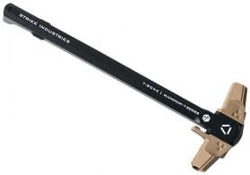 Strike Industries T-Bone Charging Handle .223/5.56x45mm Nato Flat Dark Earth Polymer Handles Aluminum Shaft f - AR-TBCH-223-BK-FDE Strike Industries T-Bone Charging Handle .223/5.56x45mm Nato Flat Dark Earth Polymer Handles Aluminum Shaft f - AR-TBCH-223-BK-FDE