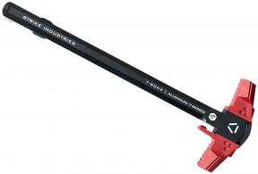 Strike Industries T-Bone Charging Handle .223/5.56x45mm Nato Red Polymer Handles Aluminum Shaft for AR-15 - AR-TBCH-223-BK-RED Strike Industries T-Bone Charging Handle .223/5.56x45mm Nato Red Polymer Handles Aluminum Shaft for AR-15 - AR-TBCH-223-BK-RED