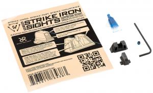 Strike Industries Suppressor High Sights Black Stainless Steel Housing for Sig P320 - P320-SIGHTS-SH